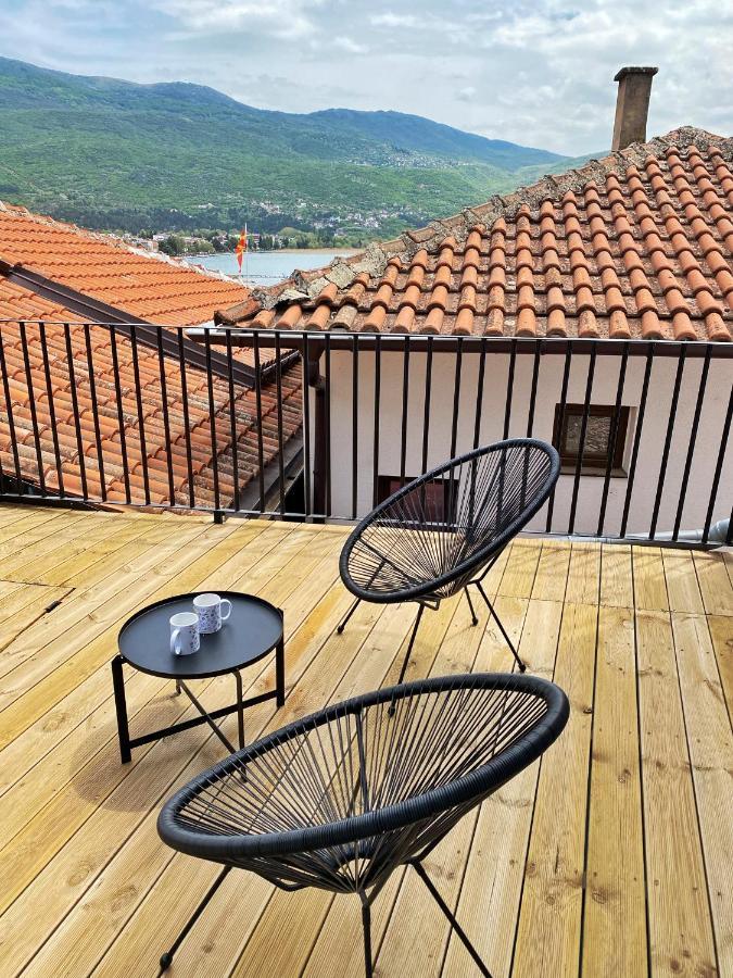 Wild Pear Old Town Boutique Accommodation Ohrid Esterno foto